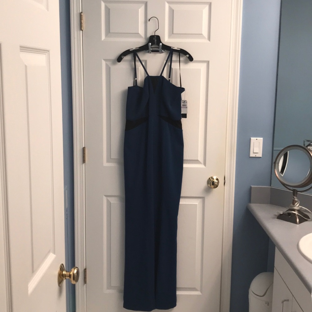 Laundry by Shelli Segal blue evening gown 6 NWT - Picture 2 of 5